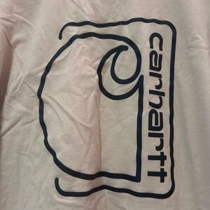 Carhartt Tan Pocket Tee with Logo Patch